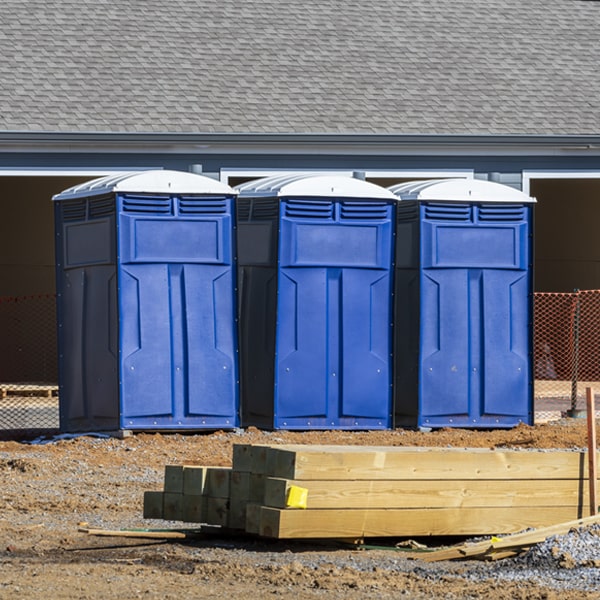 how often are the portable toilets cleaned and serviced during a rental period in Stormville New York